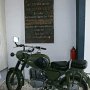 Ein MZ Motorrad der ehemaligen DDR Grenztruppen.